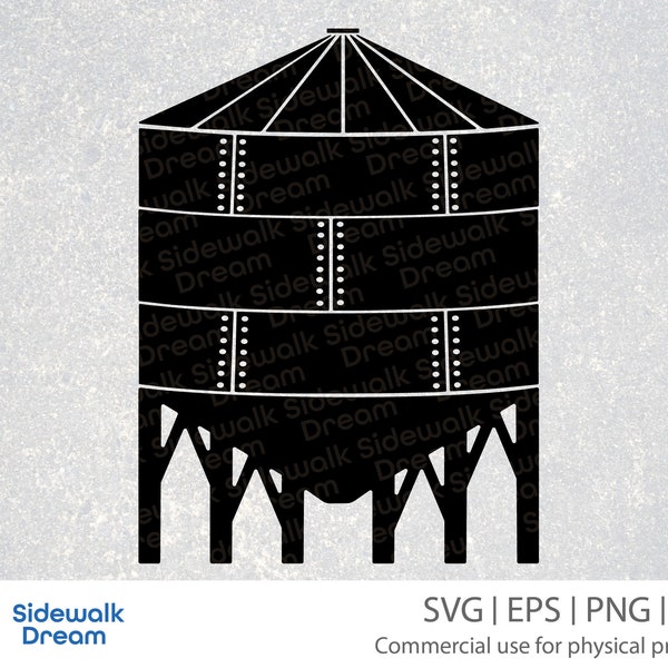 Silo svg – Farm Silo svg – Grain Bin svg – Farm Grain Bin svg – Grain Bin svg – Farm svg – Farmhouse svg – Silo Cut File – Country Farm Svg