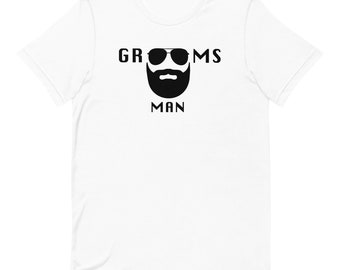 Grooms man shirt – Groomsman shirt – Wedding shirt – Best man shirt – Beard shirt – Wedding Beard shirt – Groom's Man shirt – Wedding tee