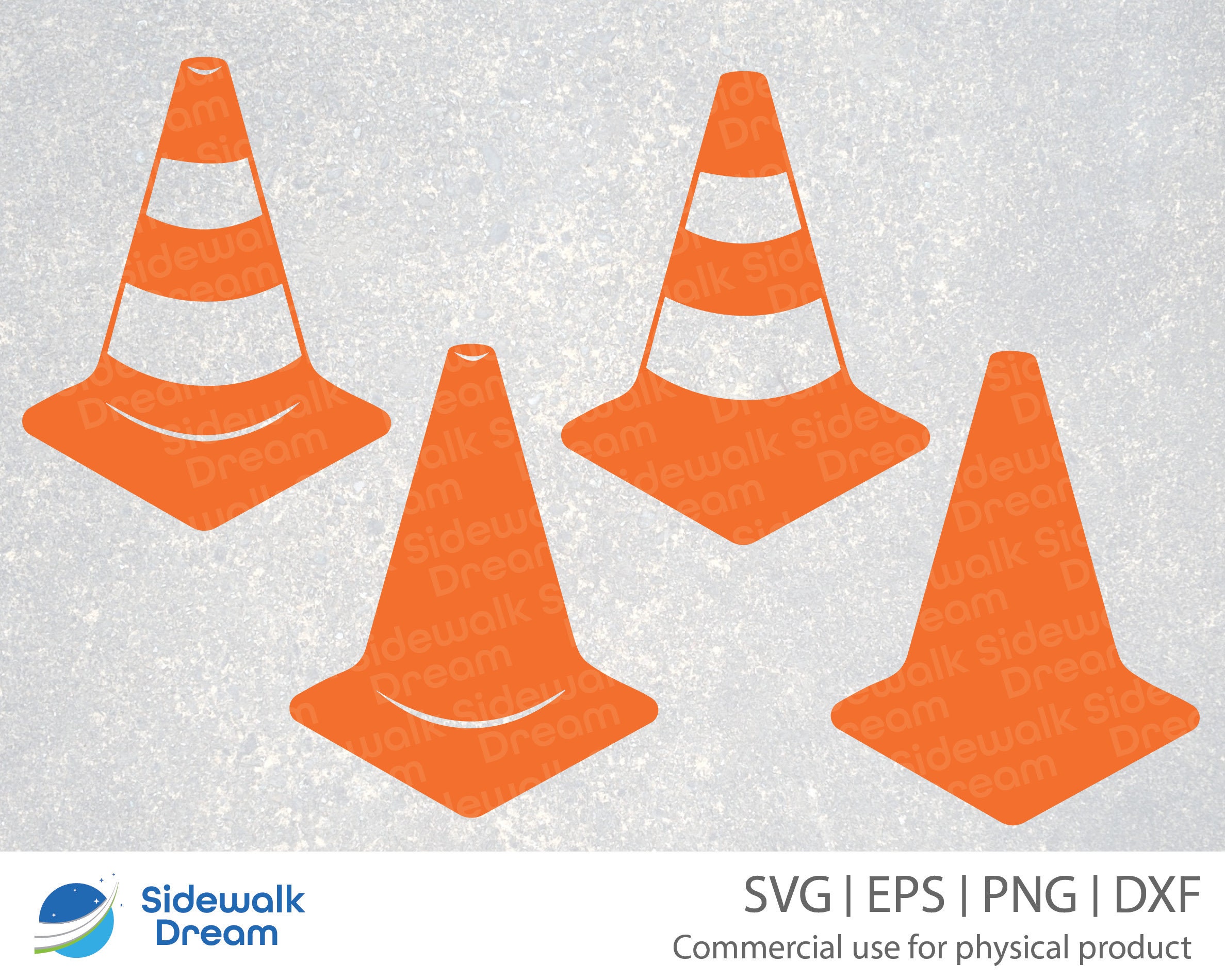 Traffic Cones Svg Traffic Cone Bundle Svg Construction Svg Etsy Canada