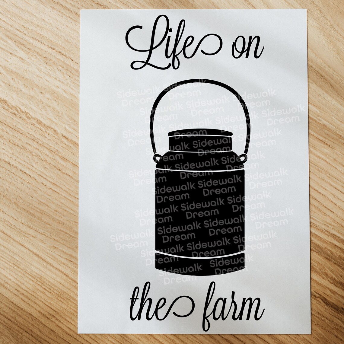 Farm Milk Can Svg Milk Can Svg Milk Container Svg Farm Etsy UK