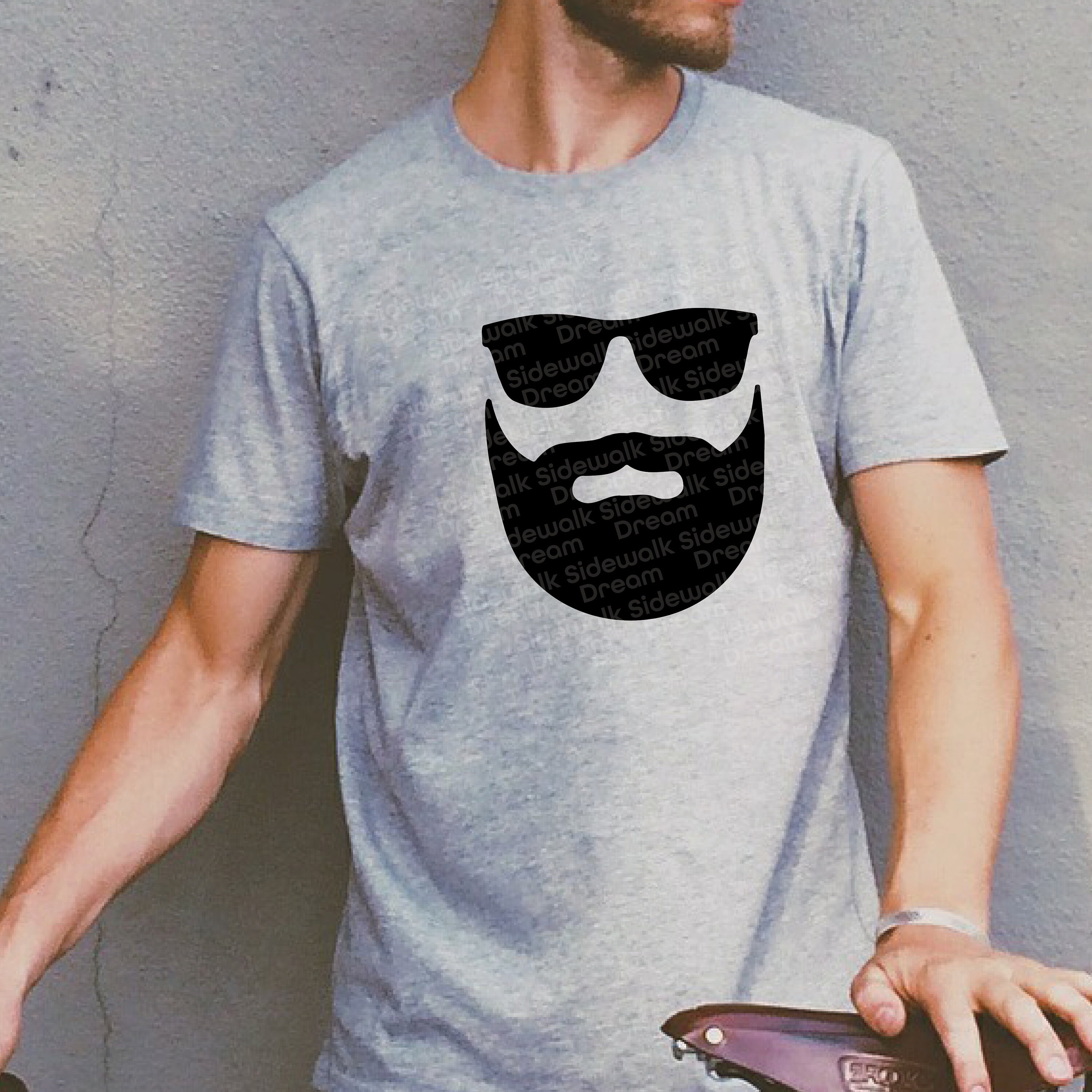 Beard Svg Beard With Glasses Svg Bearded Man With Glasses - Etsy