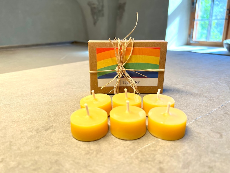 Tealights Liberty 6x in gift box image 1