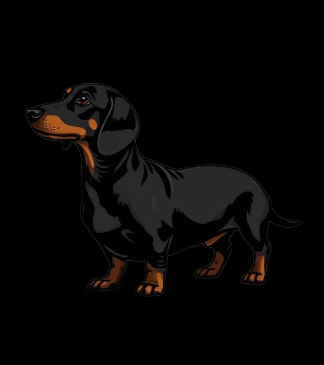 Dachshund Digital File - Etsy