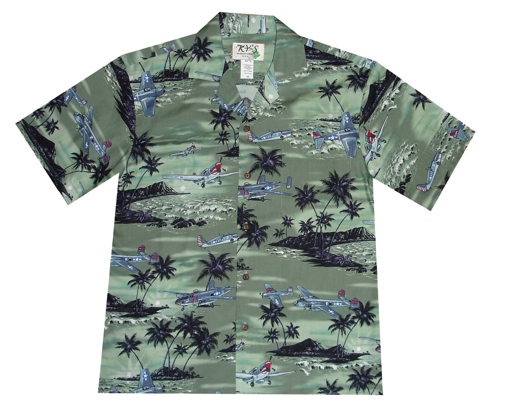 Planes Pearl Harbor Hawaiian Shirt