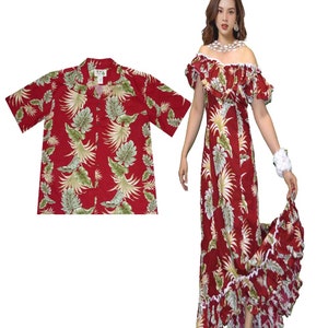 Hawaiian Love Story - Matching Wedding Outfits for Couples | Handmade in Hawaii, USA | Dancing Dress For the Perfect for Birthdays