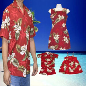 Hawaiian Family Matching Clothes – Cotton Aloha Outfits | Ky’s Handmade in Hawaii | Women’s Tank Dress & Summer Matching Shirts for Family