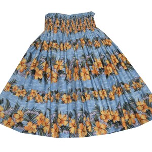 Dole Pineapple Paʻu Skirt Hula Dance - Handmade in Hawaii | Hawaiian Print, 100% Cotton, Ideal Birthday Gift from Honolulu by KY'S image 8