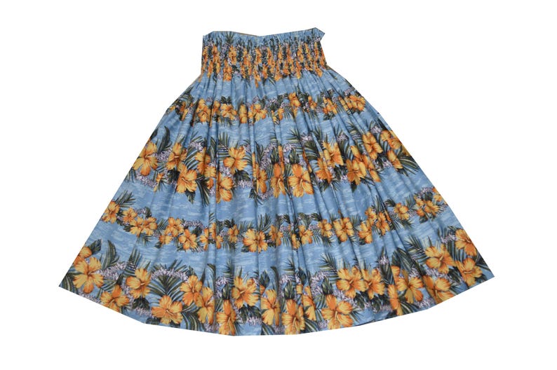Dole Pineapple Paʻu Skirt Hula Dance - Handmade in Hawaii | Hawaiian Print, 100% Cotton, Ideal Birthday Gift from Honolulu by KY'S image 8