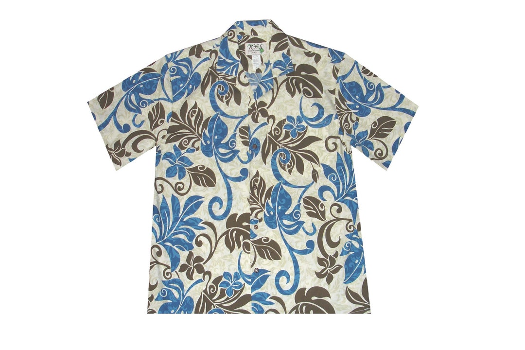 Wind Monstera Hawaiian Shirts 100% Cotton Handmade in Hawaii - Etsy