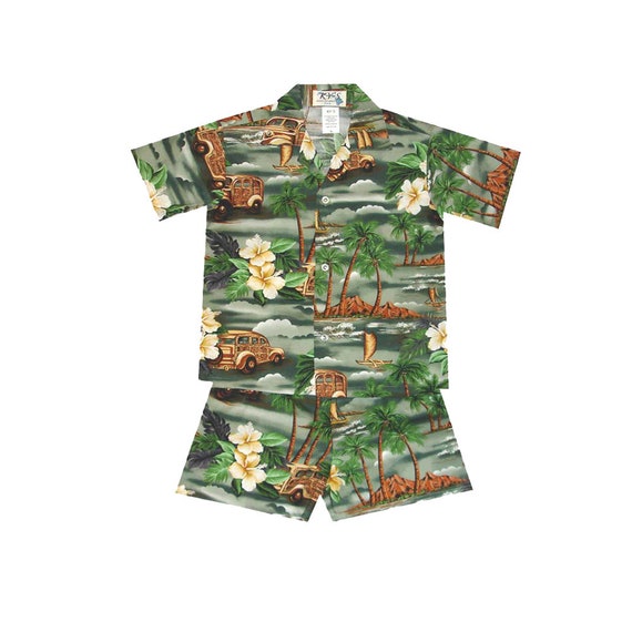 Conjunto hawaiano para nino pequeno fabricado en Hawai Camisa hawaiana para bebe nino Camisa hawaiana para nino Regalos perfectos para cumpleanos y celebraciones Etsy Espana