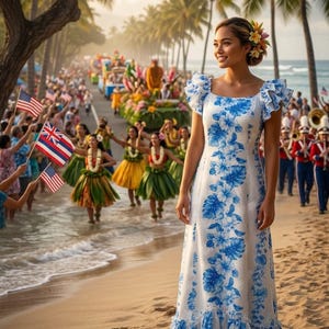 Hawaii mumu dress - Etsy 日本