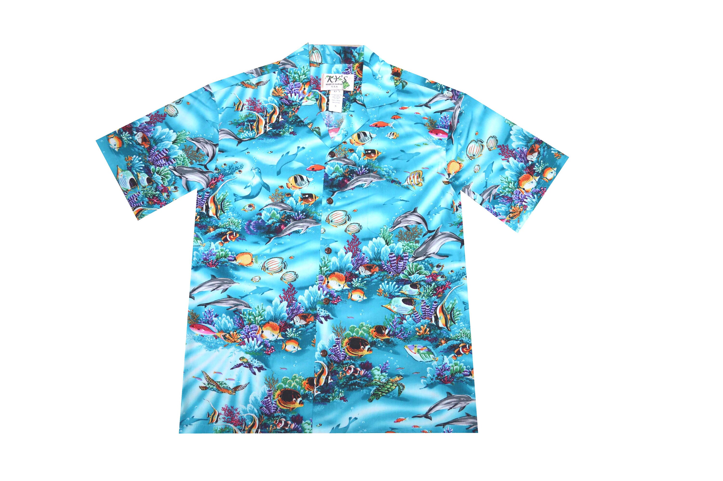Manfinity Homme Chemise hawaïen à imprimé à bouton - Shein
