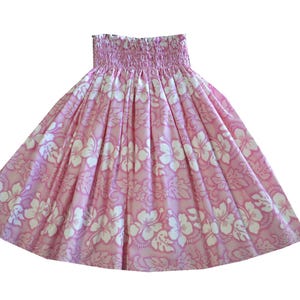 Paʻu Hula Skirt Hibiscus Print | 100% Cotton | Handmade in Hawaii | Traditional Hula Skirt for Women-Hula Dance Costume & Sister Group Gift