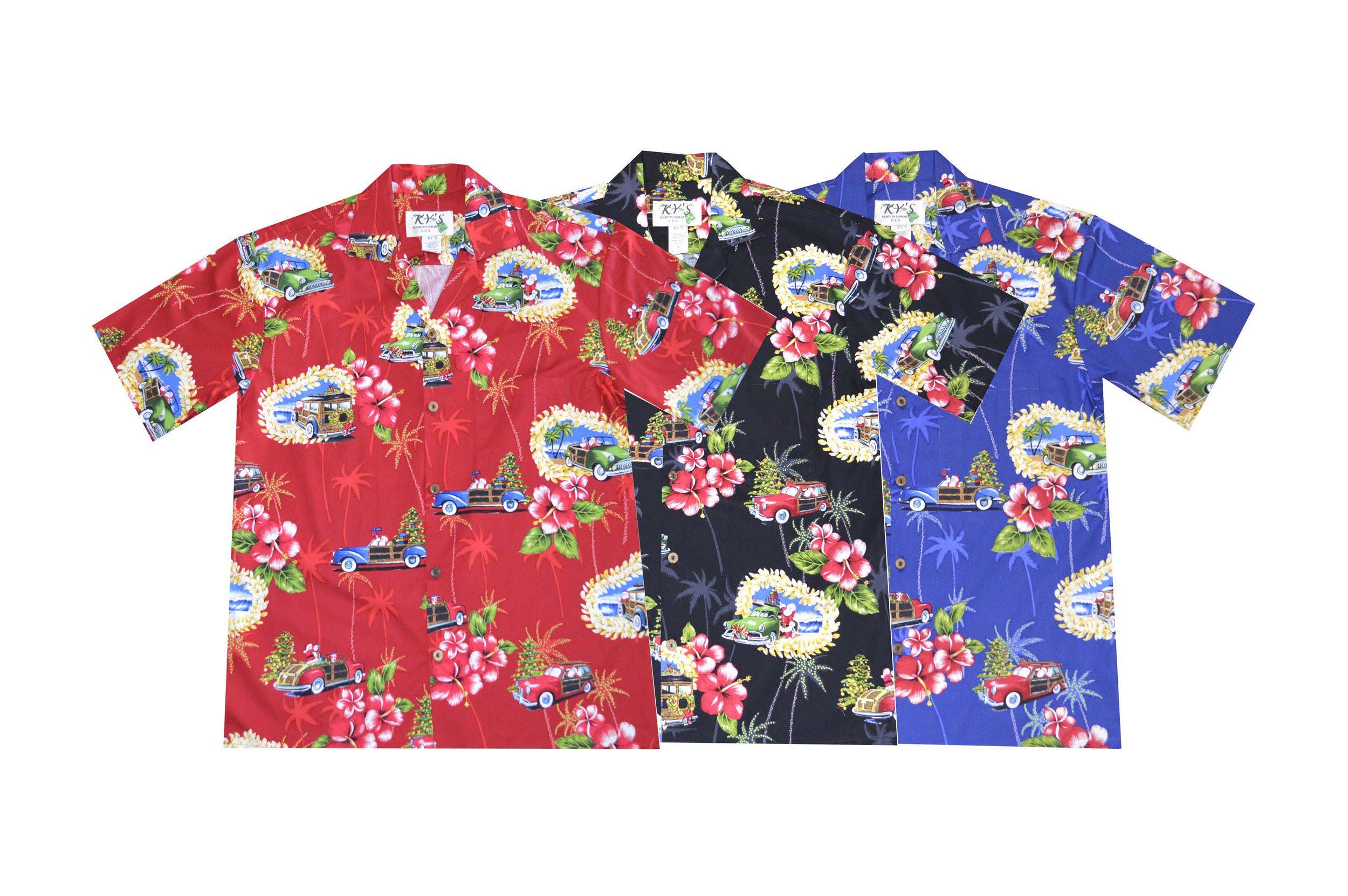 Christmas Hawaiian Shirts Handmade in Hawaii -USA | Hawaiian 