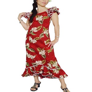 Authentic Handmade Hawaiian Muumuu Dresses for Couples | Wedding & Bridesmaid Attire | Ky&#39;s Hawaiian Shirts