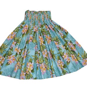 Dole Pineapple Paʻu Skirt Hula Dance - Handmade in Hawaii | Hawaiian Print, 100% Cotton, Ideal Birthday Gift from Honolulu by KY'S