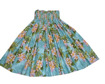 Saia Paʻu Abacaxi Dole para Dança Hula - Feita à mão no Havaí | Estampa Havaiana, 100% Algodão, Presente de Aniversário Ideal de Honolulu por KY'S