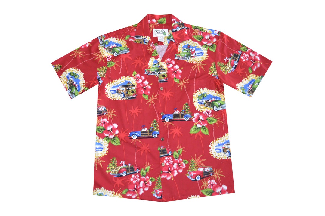 Christmas Hawaiian Shirt Made in Hawaii