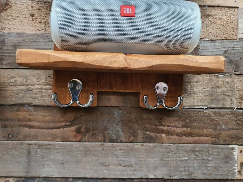 Hot Tub Robe Hanger With Shelves Handmade Wooden Robe Hanger Etsy UK