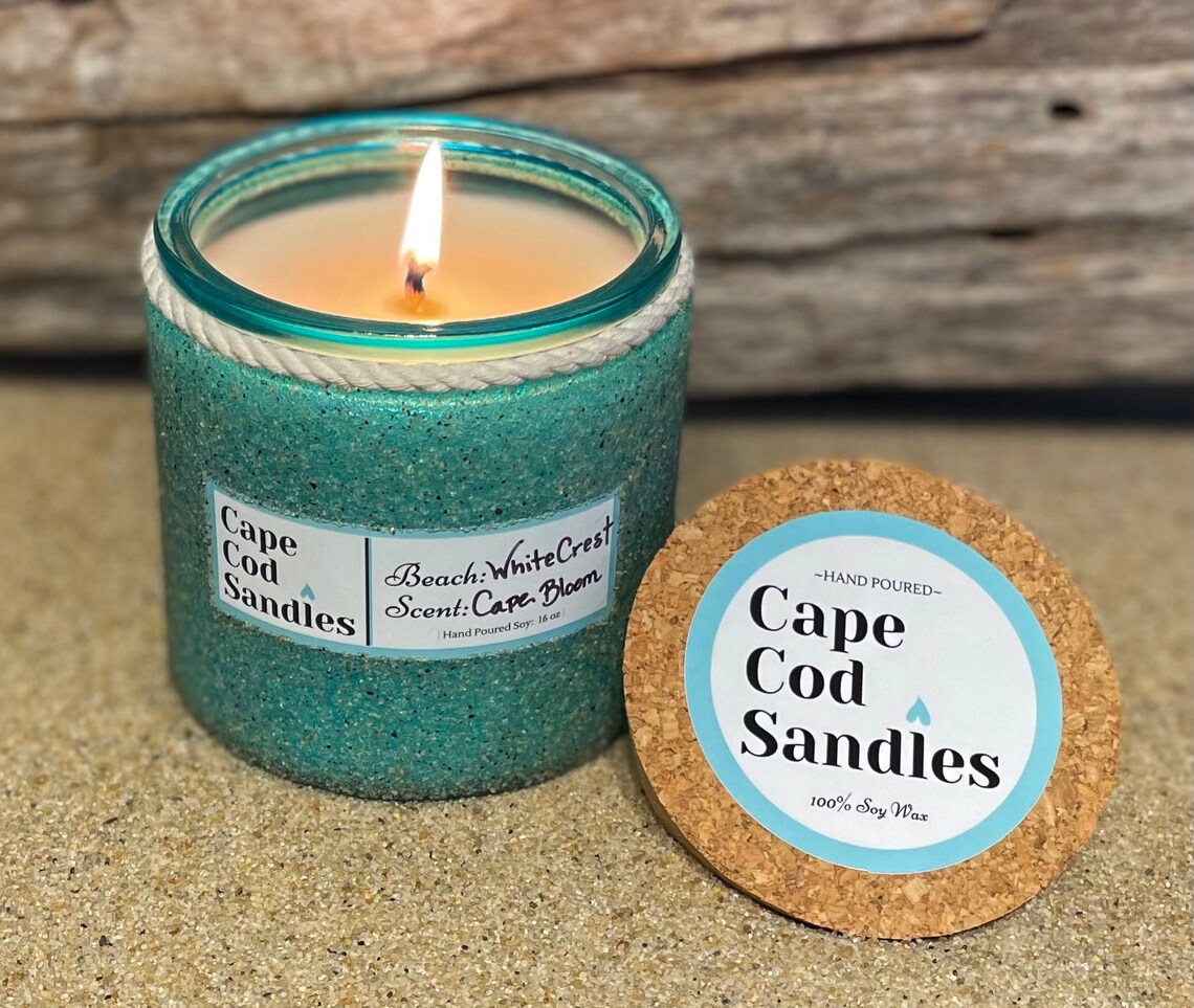 Your Favorite Beach Sand Cape Cod Candle Coastal Decor Etsy