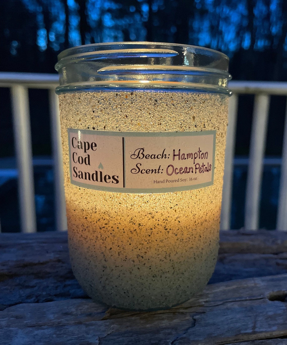 Your Favorite Beach Sand Cape Cod Candle Coastal Decor Etsy