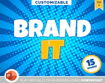 Devinez le jeu de la marque | Jeux PowerPoint pour Zoom Party | Jeu-questionnaire sur la fête de famille | Jeux de fête d'anniversaire | Quiz virtuel Jeux nocturnes | Brise-glace