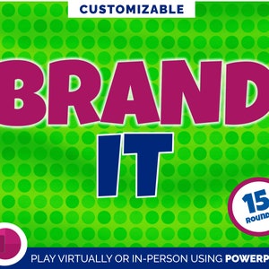 Guess the Brand Game Vol 2 | PowerPoint Games for Zoom | Family Party Trivia | Birthday Party Games | Virtual Quiz Night Games | Icebreaker