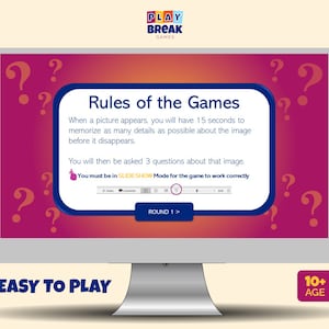Picture Memory Game - Powerpoint Games for Zoom Party - Games for ...