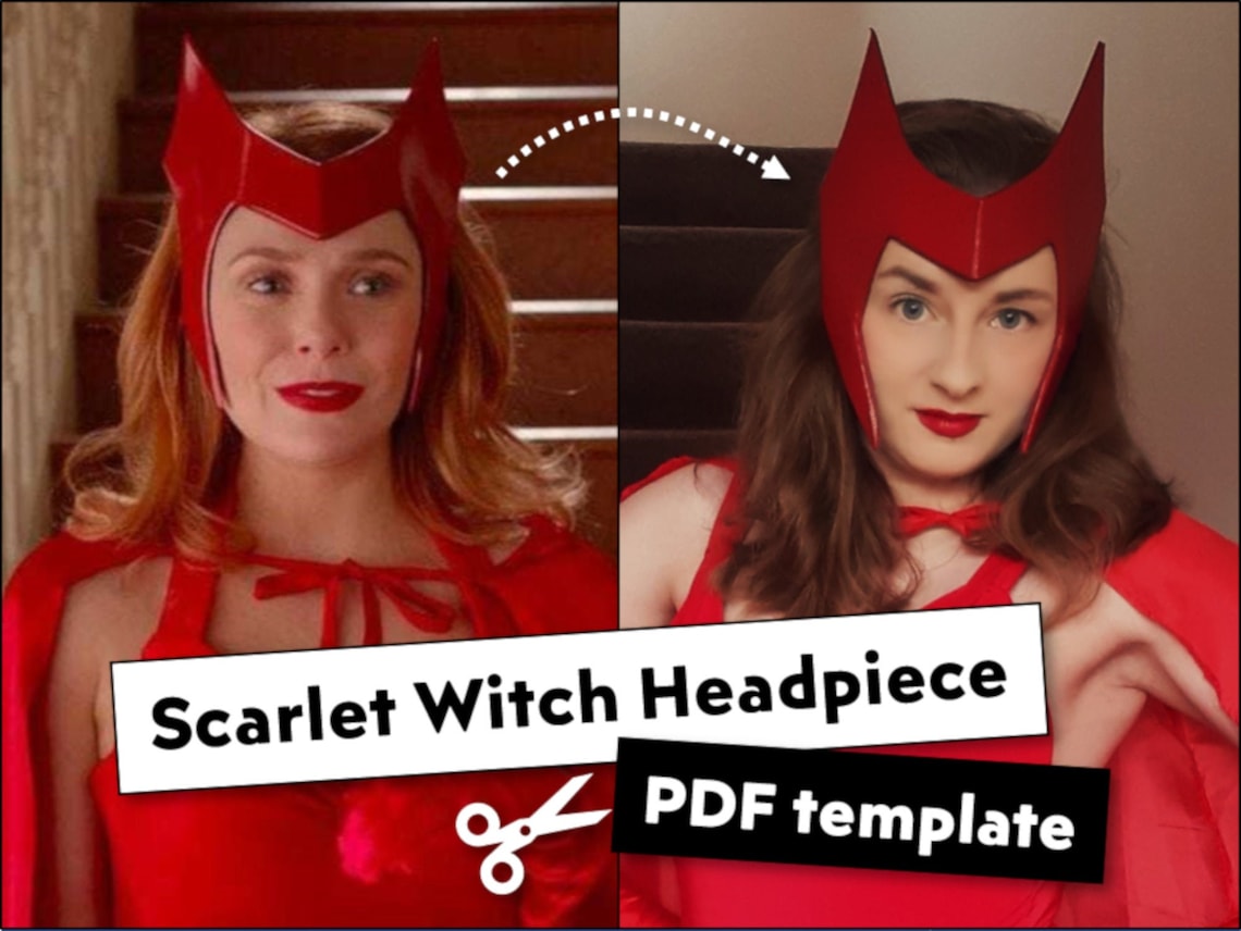 Scarlet Witch Headpiece Pattern Scarlet Witch Headpiece Pattern