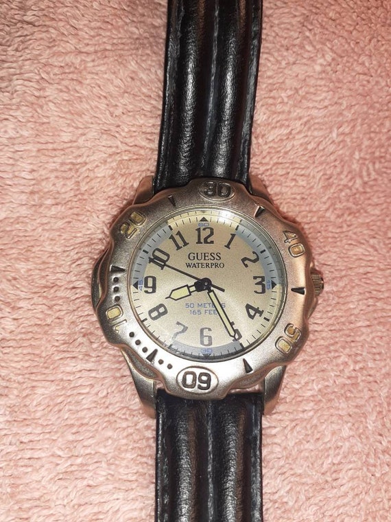 guess watch water resistant