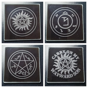 Supernatural coaster set 2