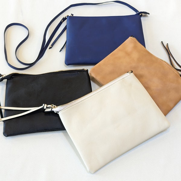 Mini sac à main, petit sac à main carré, cuir végétalien, multicolore, sac à bandoulière compact, sac tendance, fermeture à glissière, poche intérieure avec fermeture éclair