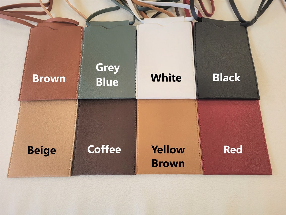 Vegan PU Leather Palm Springs Phone Bag - Beige main image 0