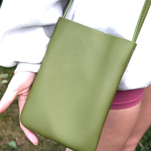 Large Size Mobile Phone Bag, Multi Colours, Vegan leather, Large Cell Phone Pouch, Secure Magnetic Fastening, Shoulder Bag, Crossbody Bag