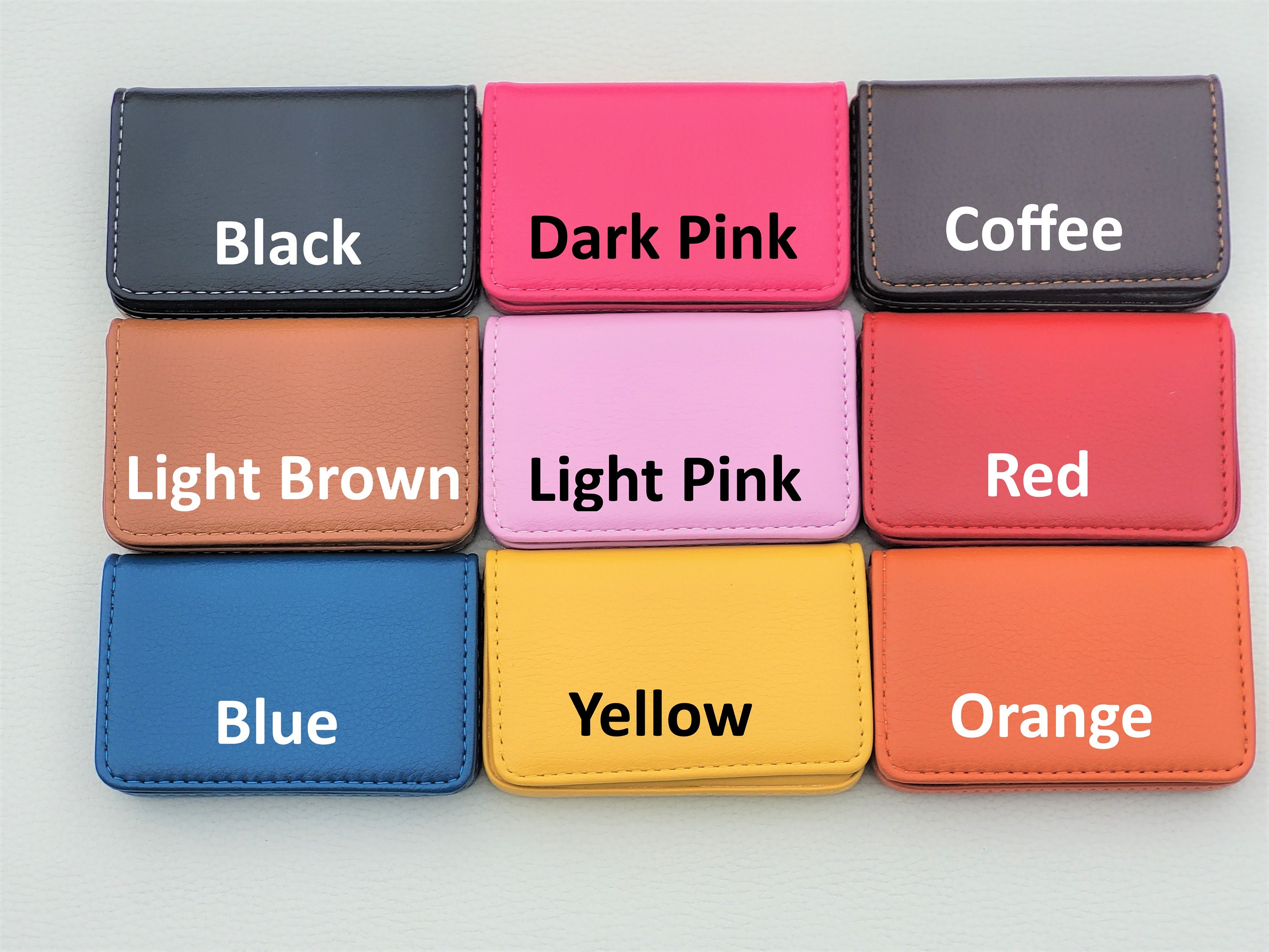 Vegan Leather Card Holder, Aluminium Case, Card Wallet, Magnetic Fastening, Business Card Case, Porte Carte, Multi Colours - Etsy Vegan Leather Card Holder, Aluminium Case, Card Wallet, Magnetic Fastening, Business Card Case, Porte Carte, Multi Colours - Etsy