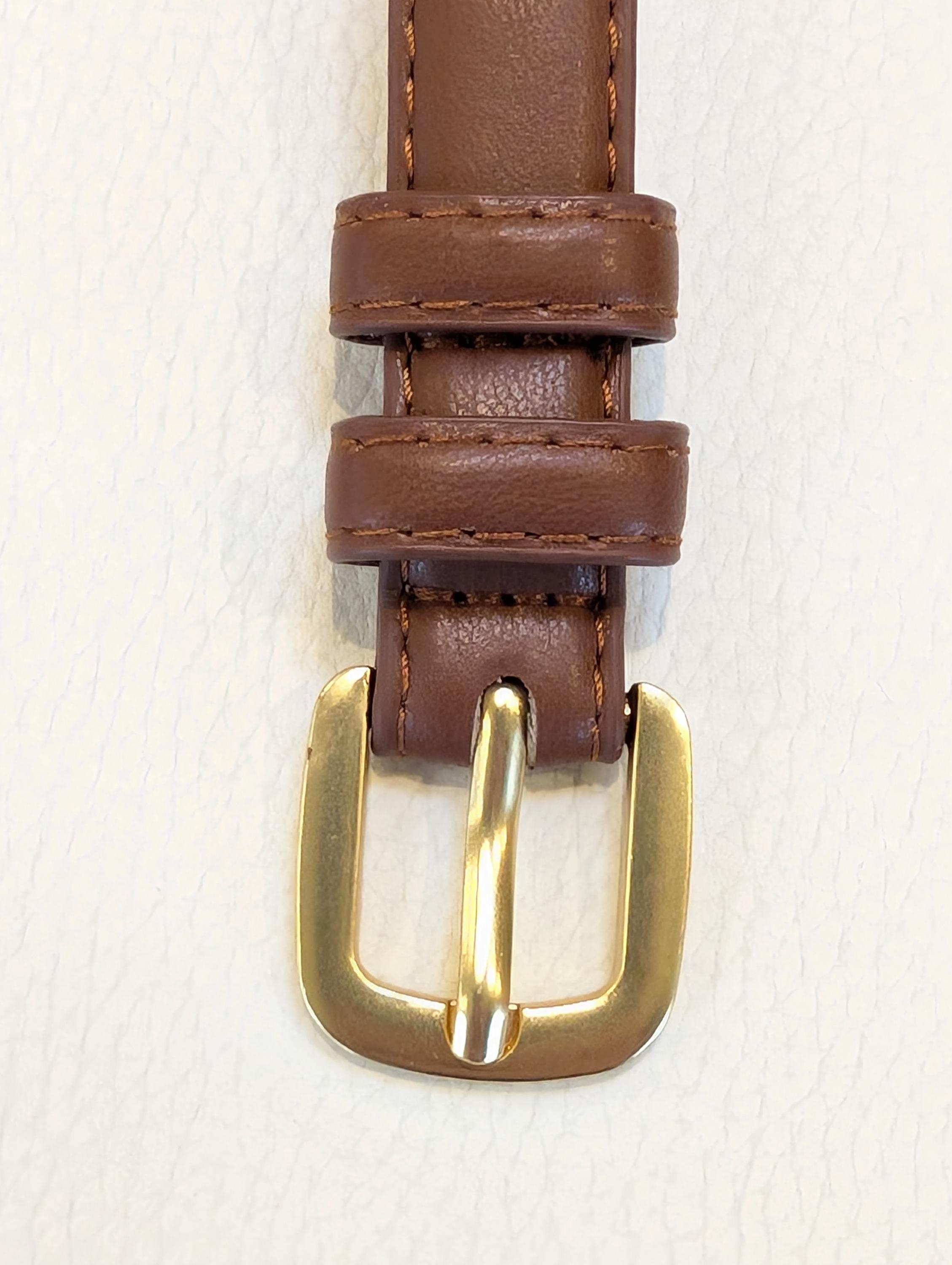 Classic Vegan leather Multicolor Gold Tone Buckle Skinny Belt Set Slim Vegan Leather Square Buckle Belt, Gold Effect, Multi  main image 2