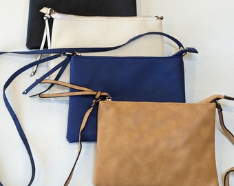 Mini Handbag, Small Square Handbag, Vegan Leather, Multi