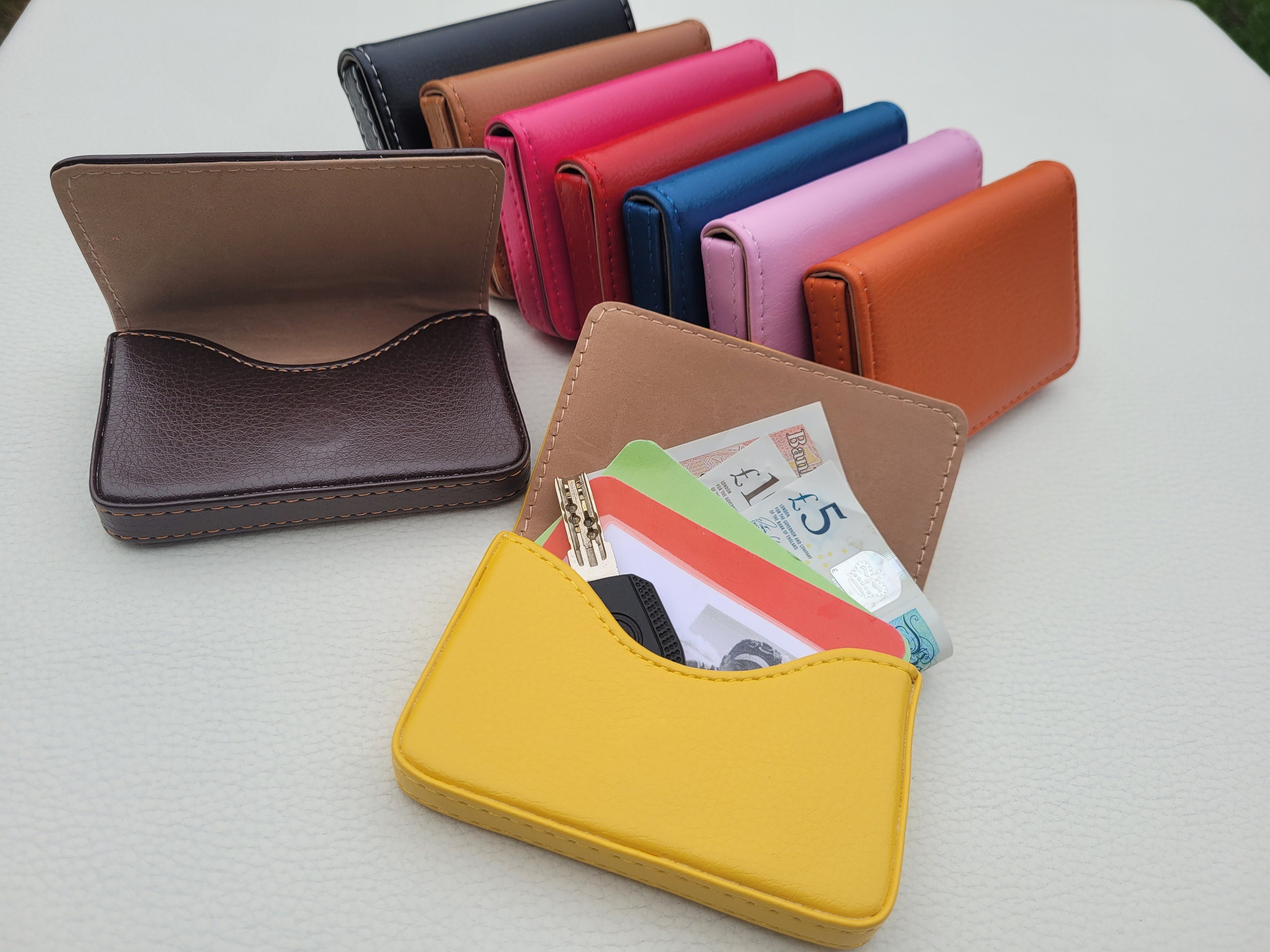 Porte-carte cuir Slim Wallet - Dust & Rust