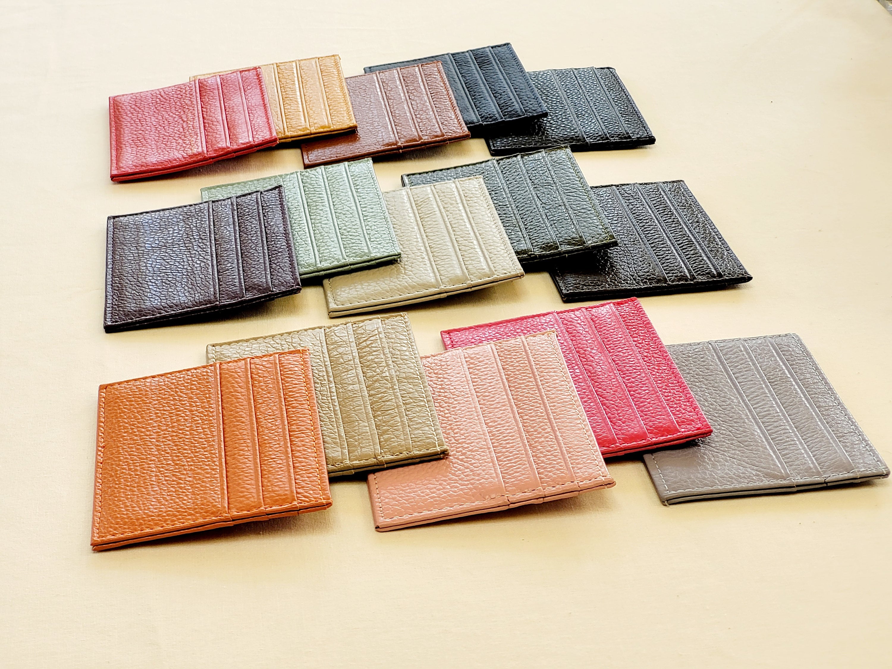 Shiny leather Card Holder