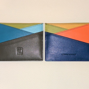 Multicolor Pu Leather DOUBLE PARTITION WALLET