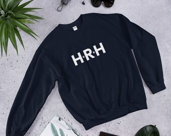 Bluza HRH (granatowa) // Kolekcja inspirowana rodziną królewską - Bluza Jej Królewskiej Wysokości, Bluza królewska, Bluza królewska