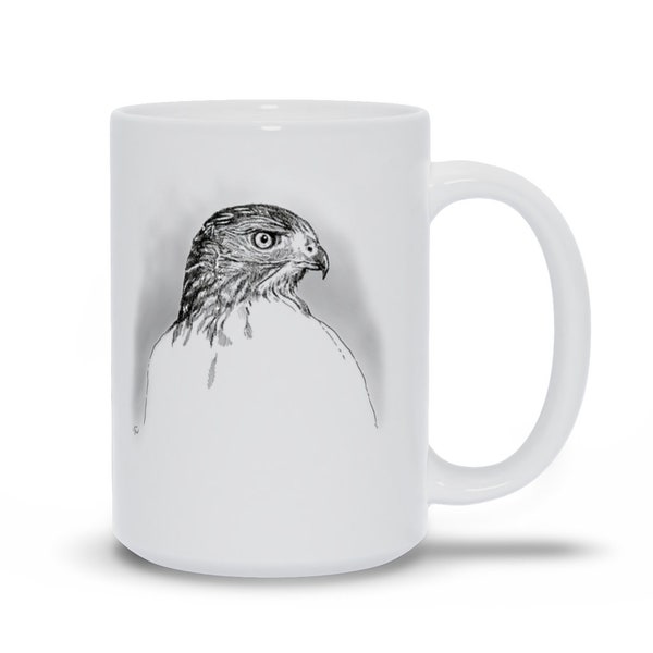 Majestic Red-Tail Hawk! Coffee Mug