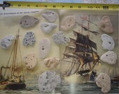 Lot of FIFTEEN Holey, Holy, Fairy, Hag, Odin, Mother Stones with smaller holes