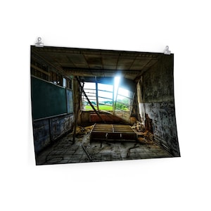 Abandoned Classroom_Premium Matte Urbex Poster