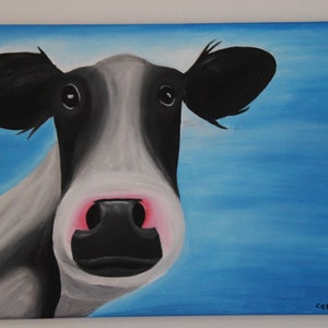 Peinture de vache