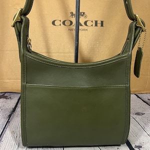 Vintage Coach 9997 Legacy Small Zip RARE Loden Green EXC COND! - Etsy