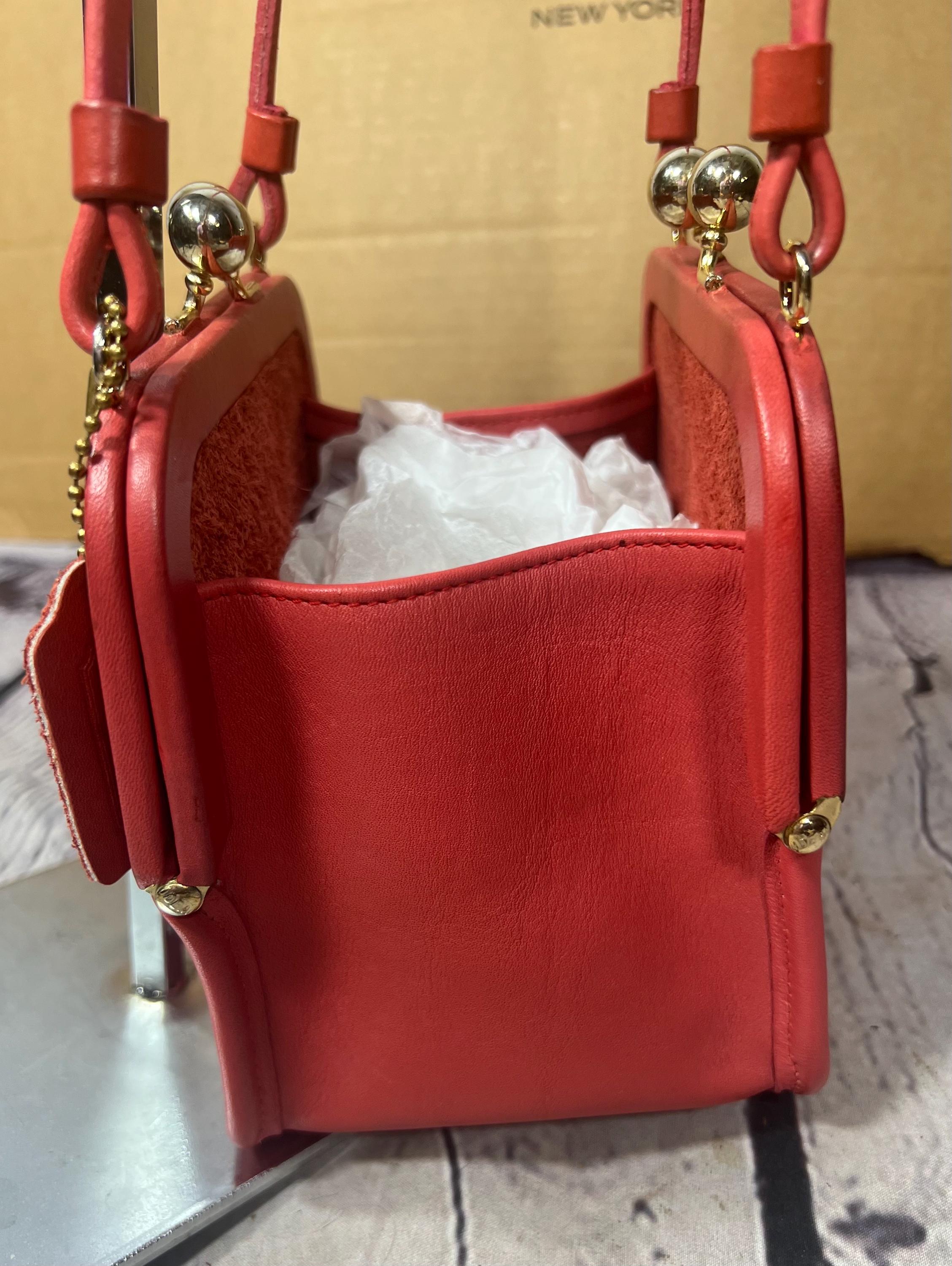 バッグ Vintage Coach Top Handle Shoulder Bag Coach F11844 Women's Black Leather Shoulder Bag Dual Handle