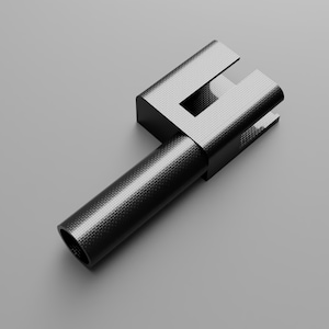 DL-44 (Han Solo) holster digital 3d model available for download.