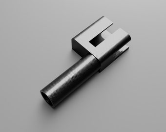 DL-44 (Han Solo) holster digital 3d model available for download.