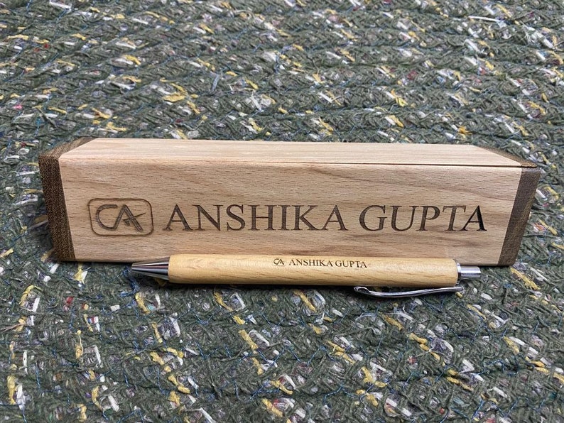 Personalized Wooden Desk Name Plate Custom Desk Wedge Name Etsy